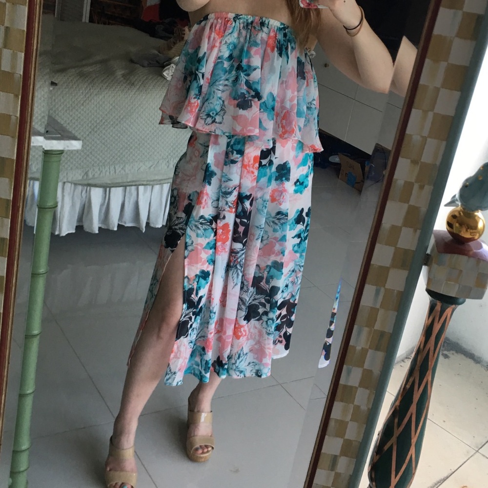 NWOT Lovers + Friends Tropical Two Piece Set - Picture 4 of 8